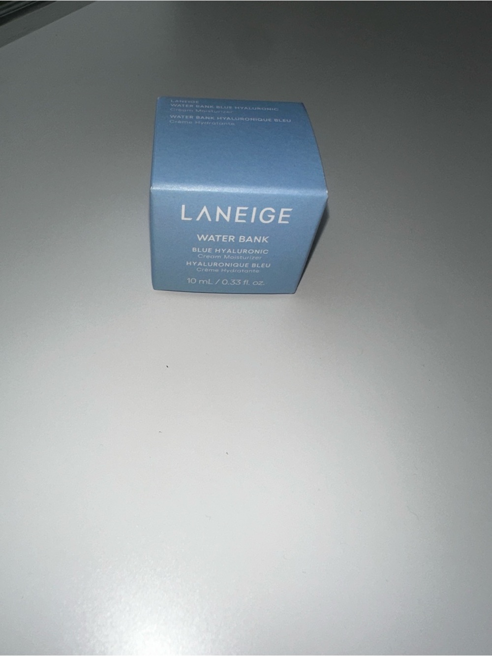 LANEIGE Water Bank Blue Hyaluronic Moisturizer - Sky Blue Box